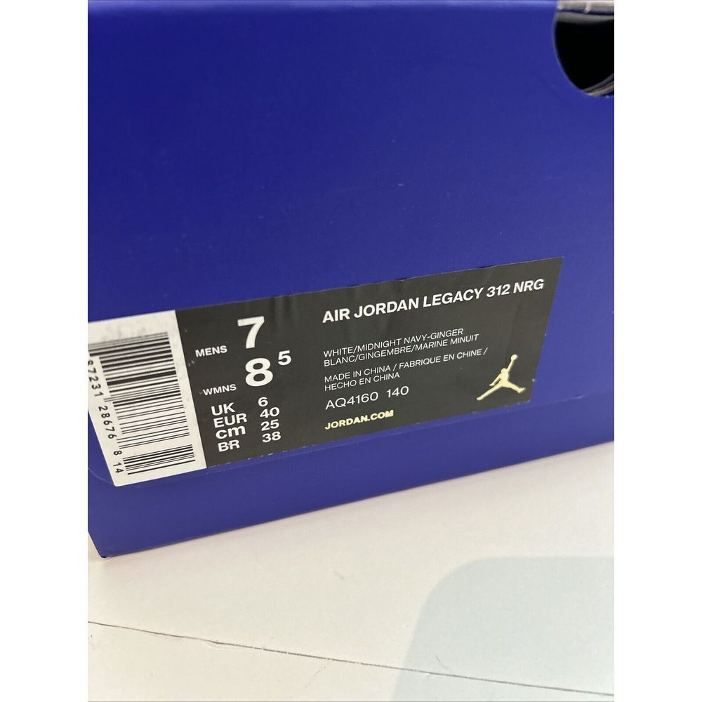 Nike Air Jordan Legacy 312 Just Don Medicine Ball‎ NRG AQ4160-140 Men's Size 7 - Picture 7 of 11